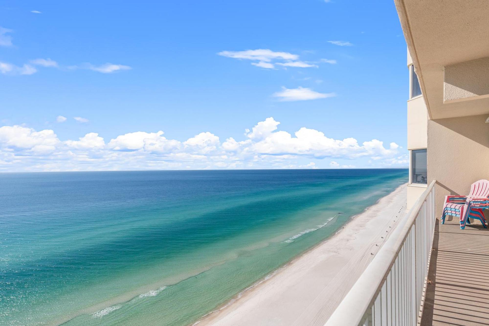 Tidewater Escape: 1Br/2Ba Beachfront Condo, Sleeps 6, Gulf Views & Comfort! Panama City Beach Exterior photo