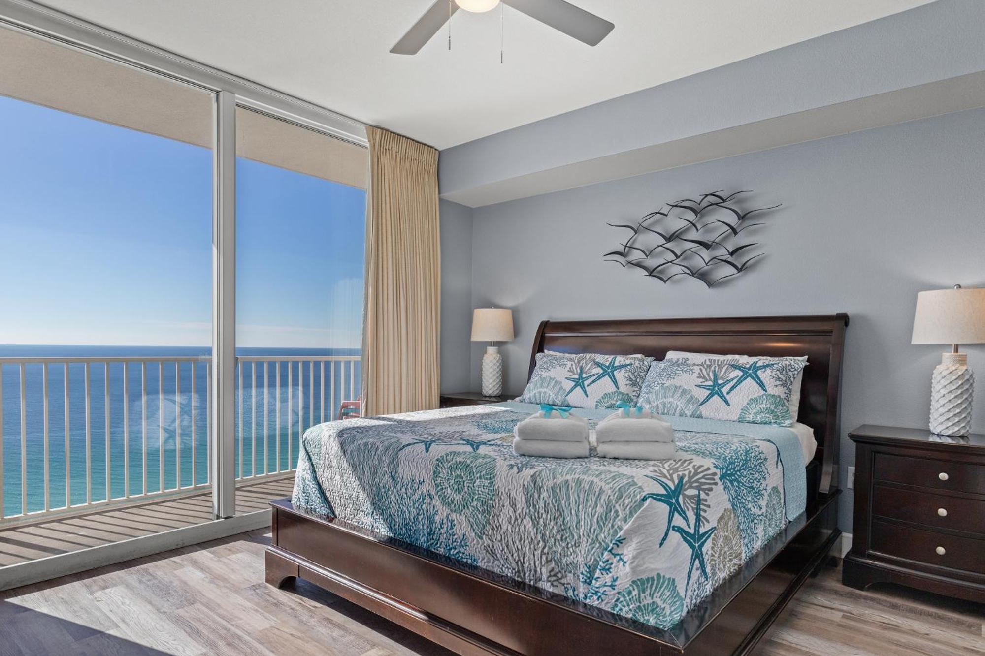 Tidewater Escape: 1Br/2Ba Beachfront Condo, Sleeps 6, Gulf Views & Comfort! Panama City Beach Exterior photo